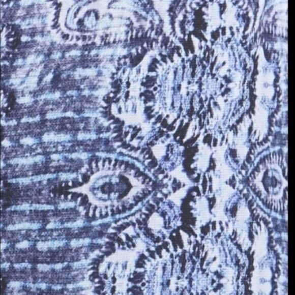 1.STATE Blue Printed Side Panel Tank Top and Matching Shorts Set Size Small - Picture 14 of 16